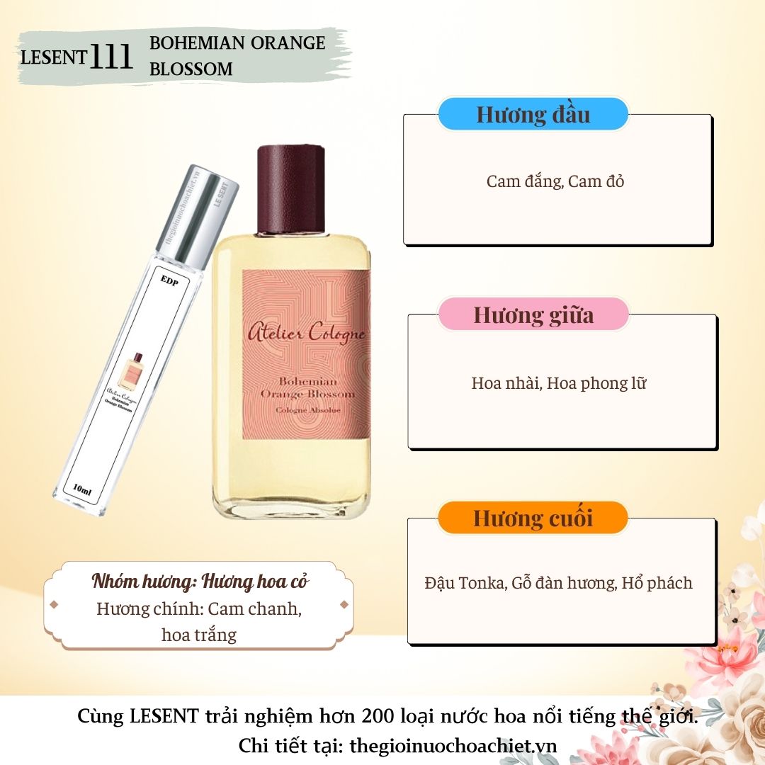 Nước hoa chiết Atelier Cologne Orange Blossom 10ml