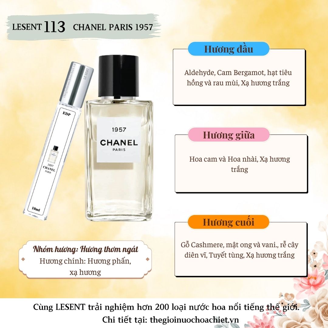 Nước hoa chiết Chanel 1957 10ml