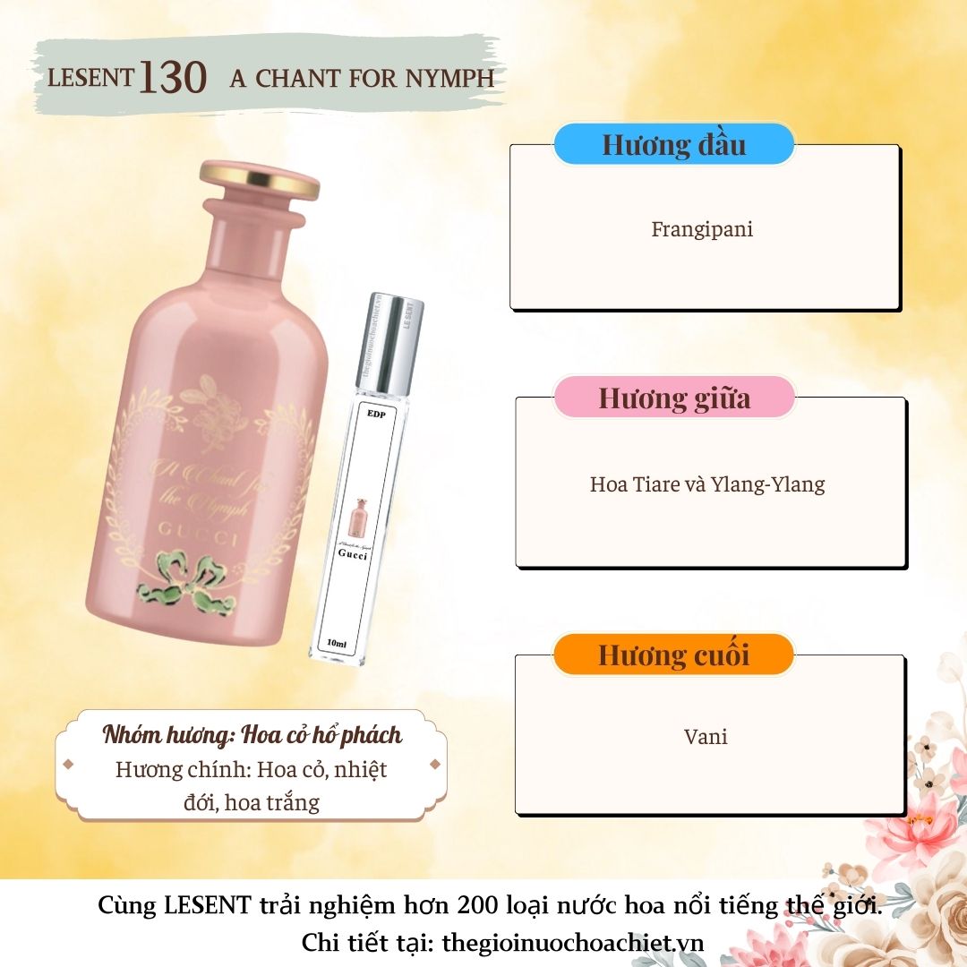 Nước hoa chiết Gucci A Chant for Nymph 10ml