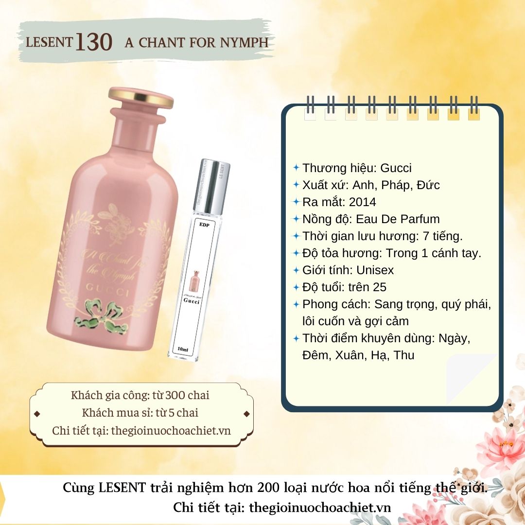 Nước hoa chiết Gucci A Chant for Nymph 10ml