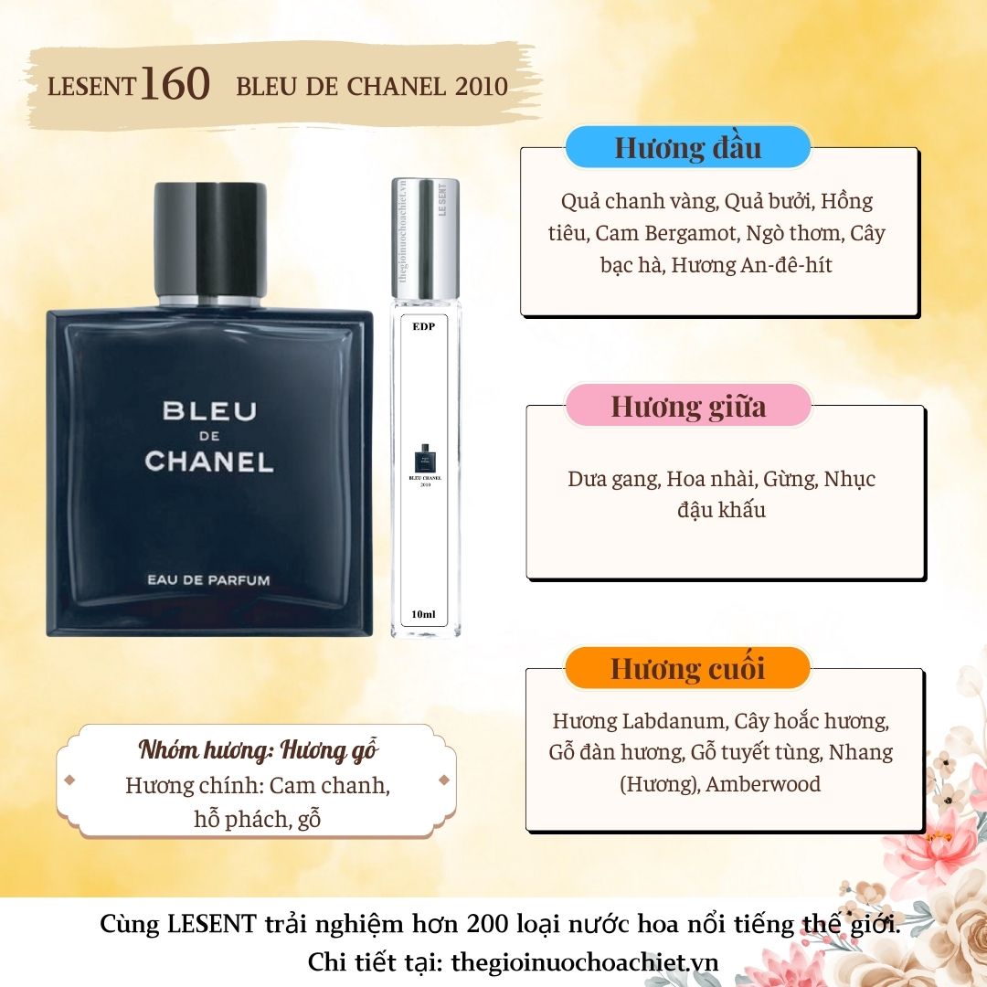 Nước hoa chiết Bleu Chanel 10ml 