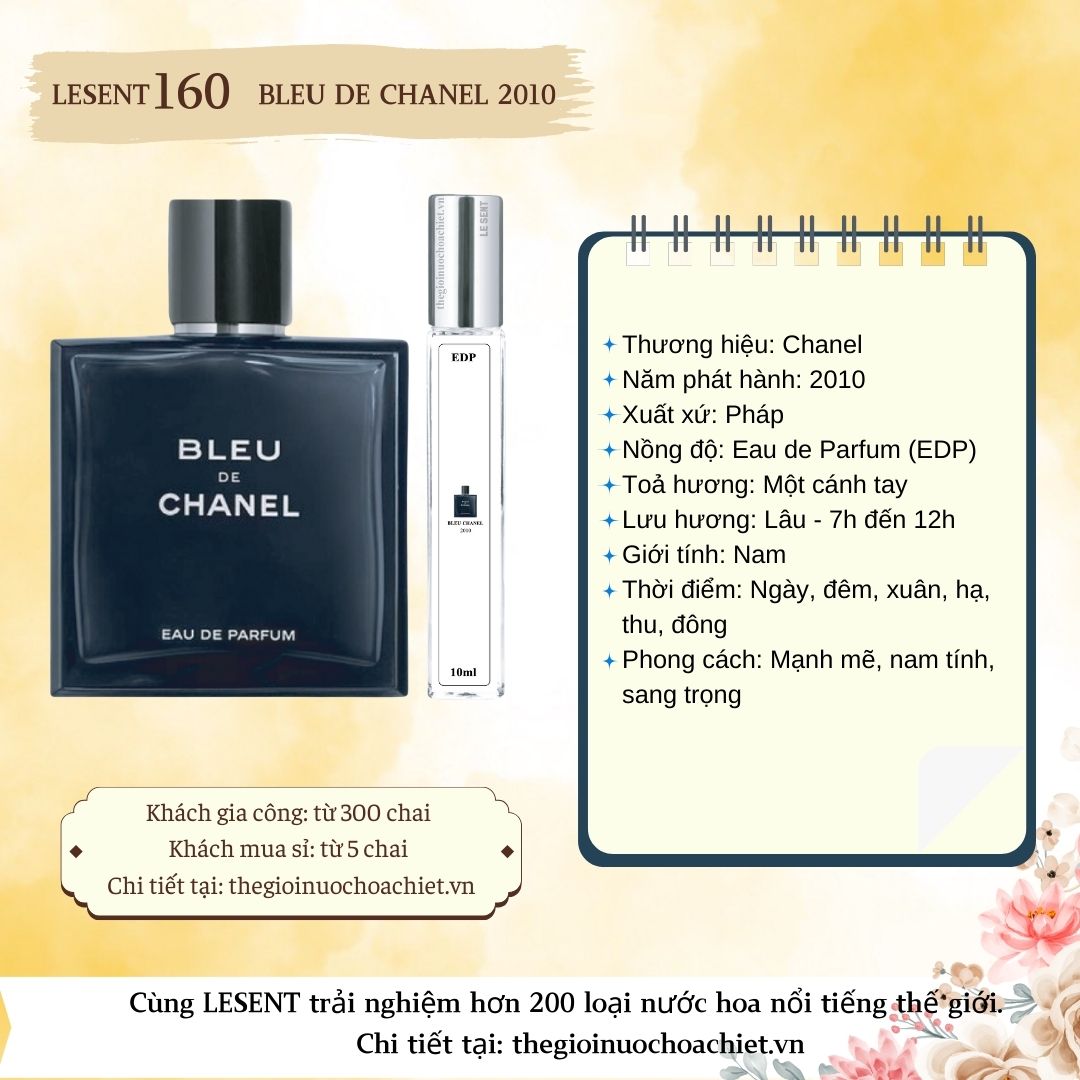 Nước hoa chiết Bleu Chanel 10ml 