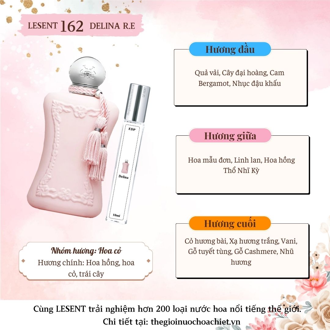 Nước hoa chiết Delina R.E 10ml