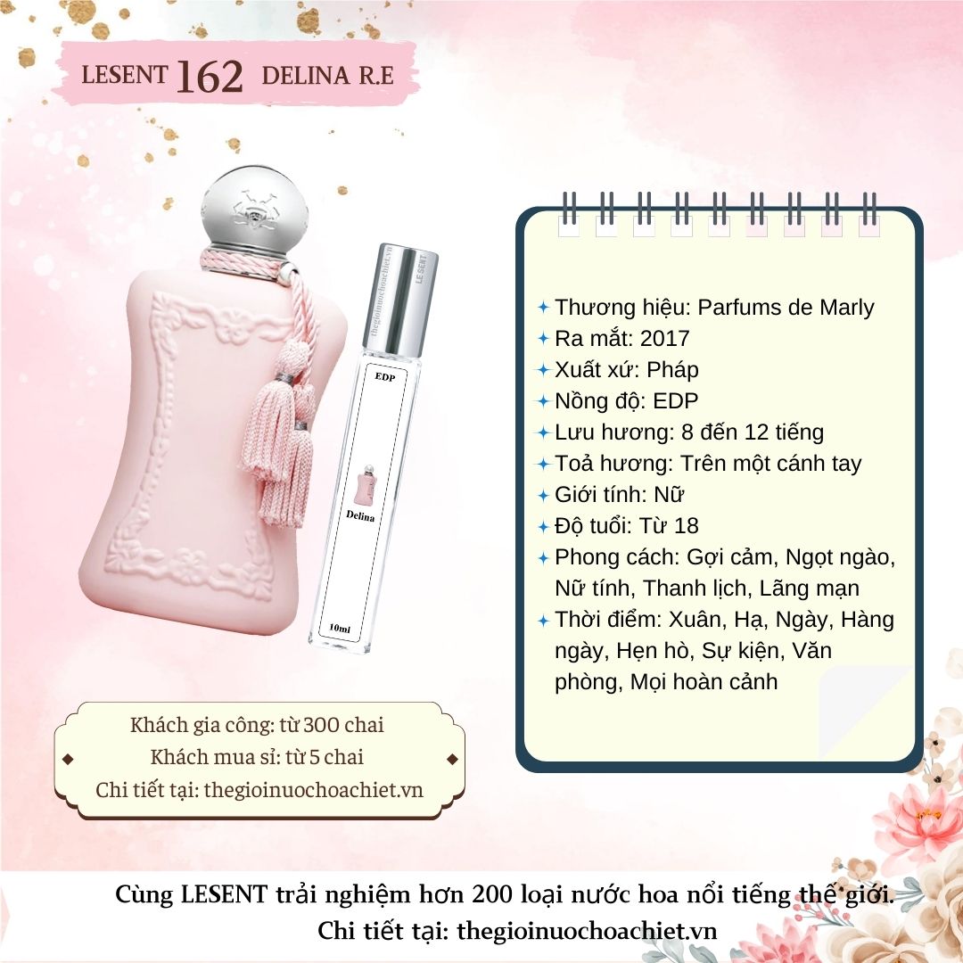 Nước hoa chiết Delina R.E 10ml