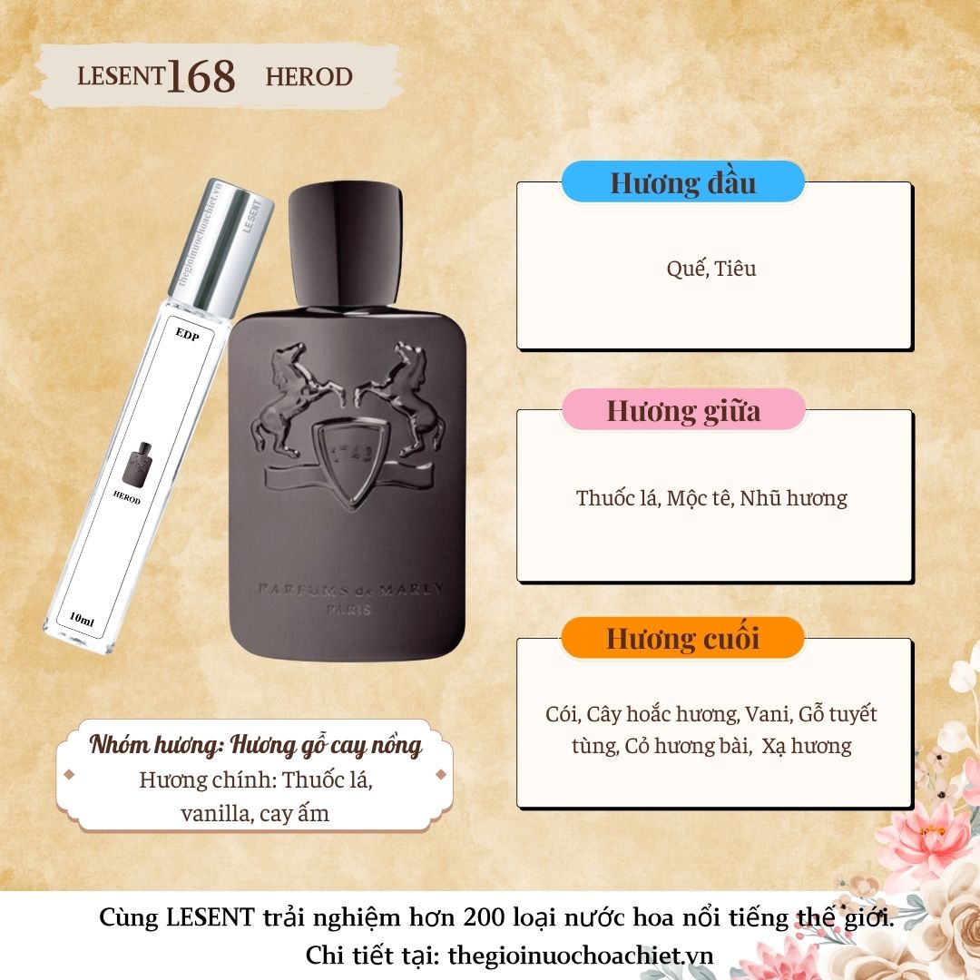 Nước hoa chiết Herod 10ml