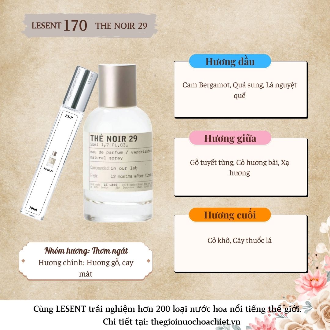 Nước hoa chiết Noir 29 Le Labo 10ml