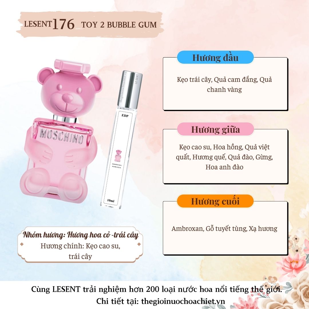 Nước hoa chiết Toy 2 Bubble Gum 10ml