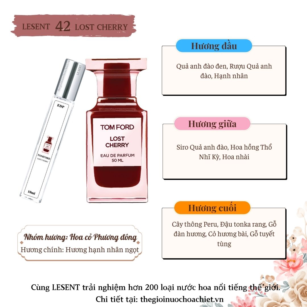 Nước hoa chiết Lost Cherry 10ml 