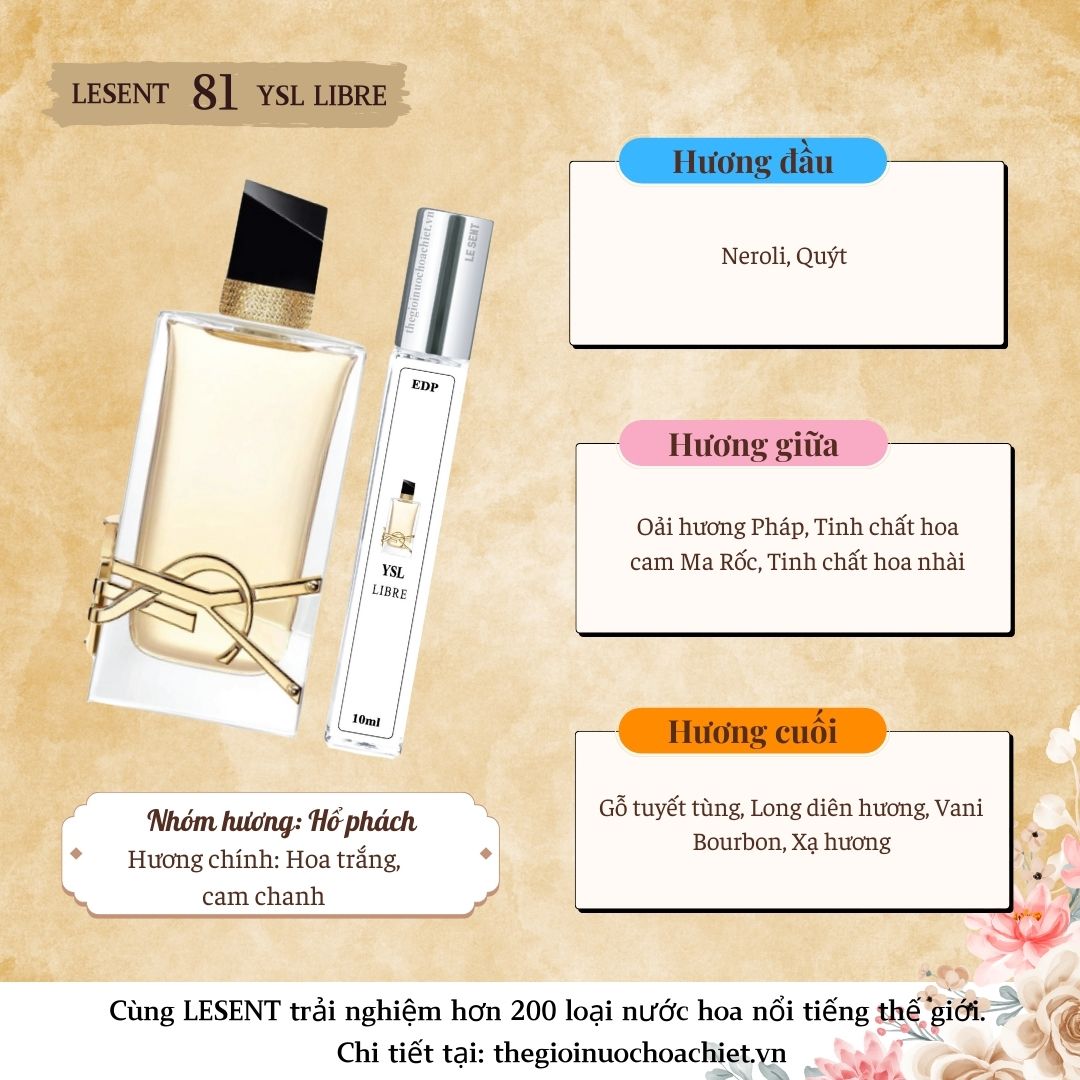 Nước hoa chiết YSL Libre 10ml